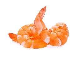 Shrimps with tails